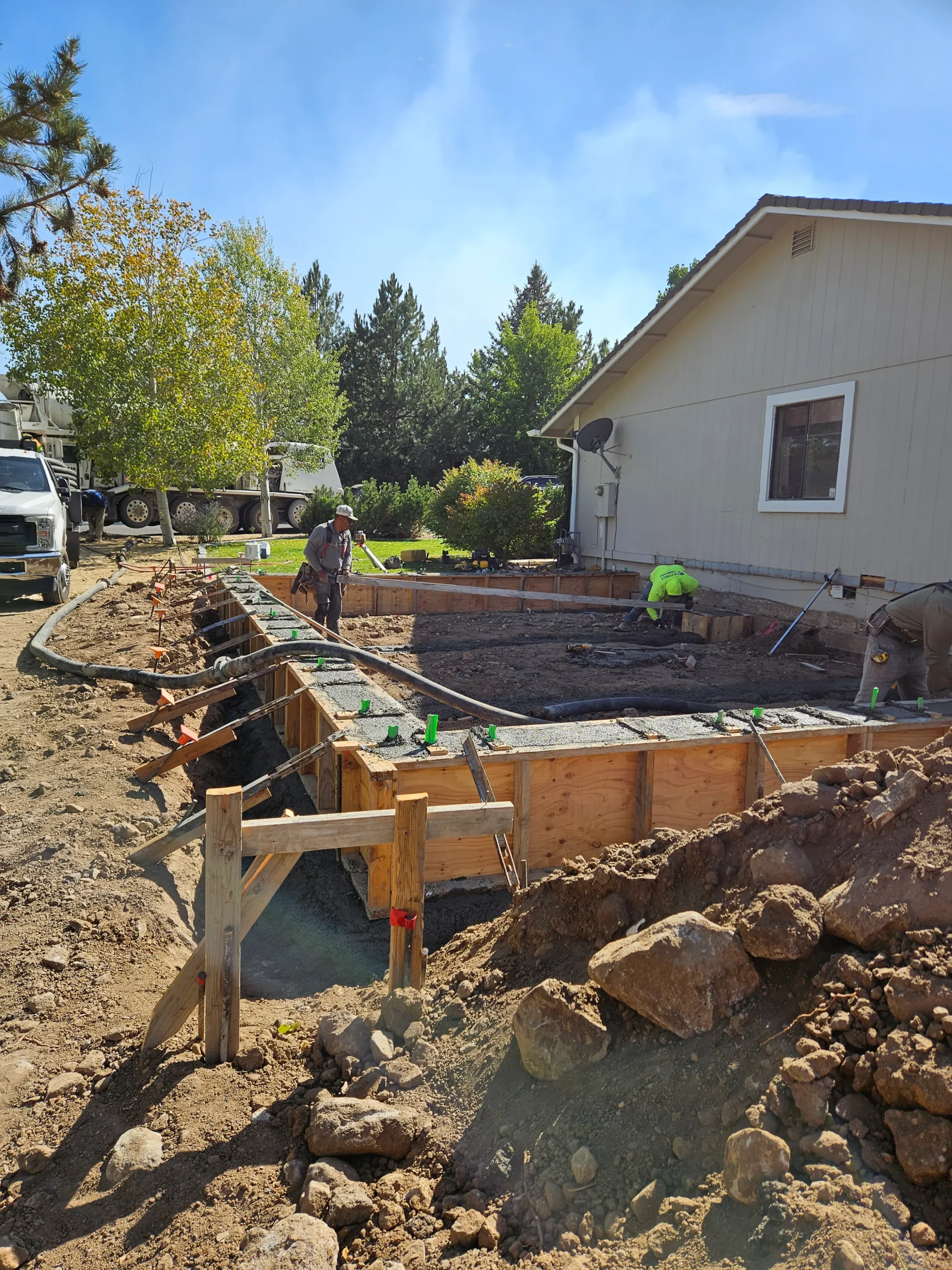 image of concrete foundation