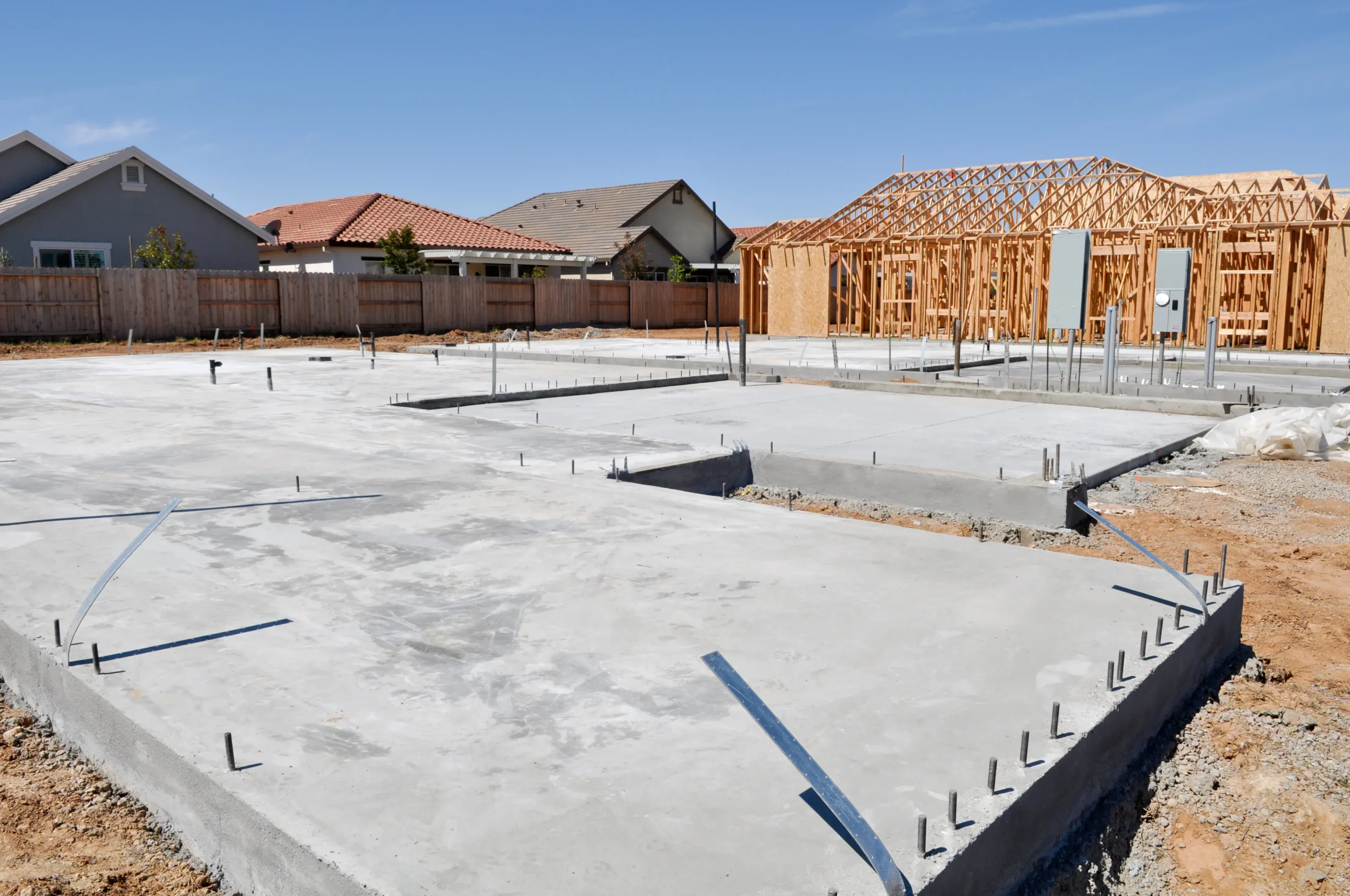 image of concrete foundation