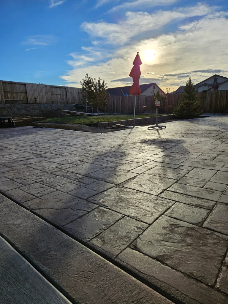 image of custom patio