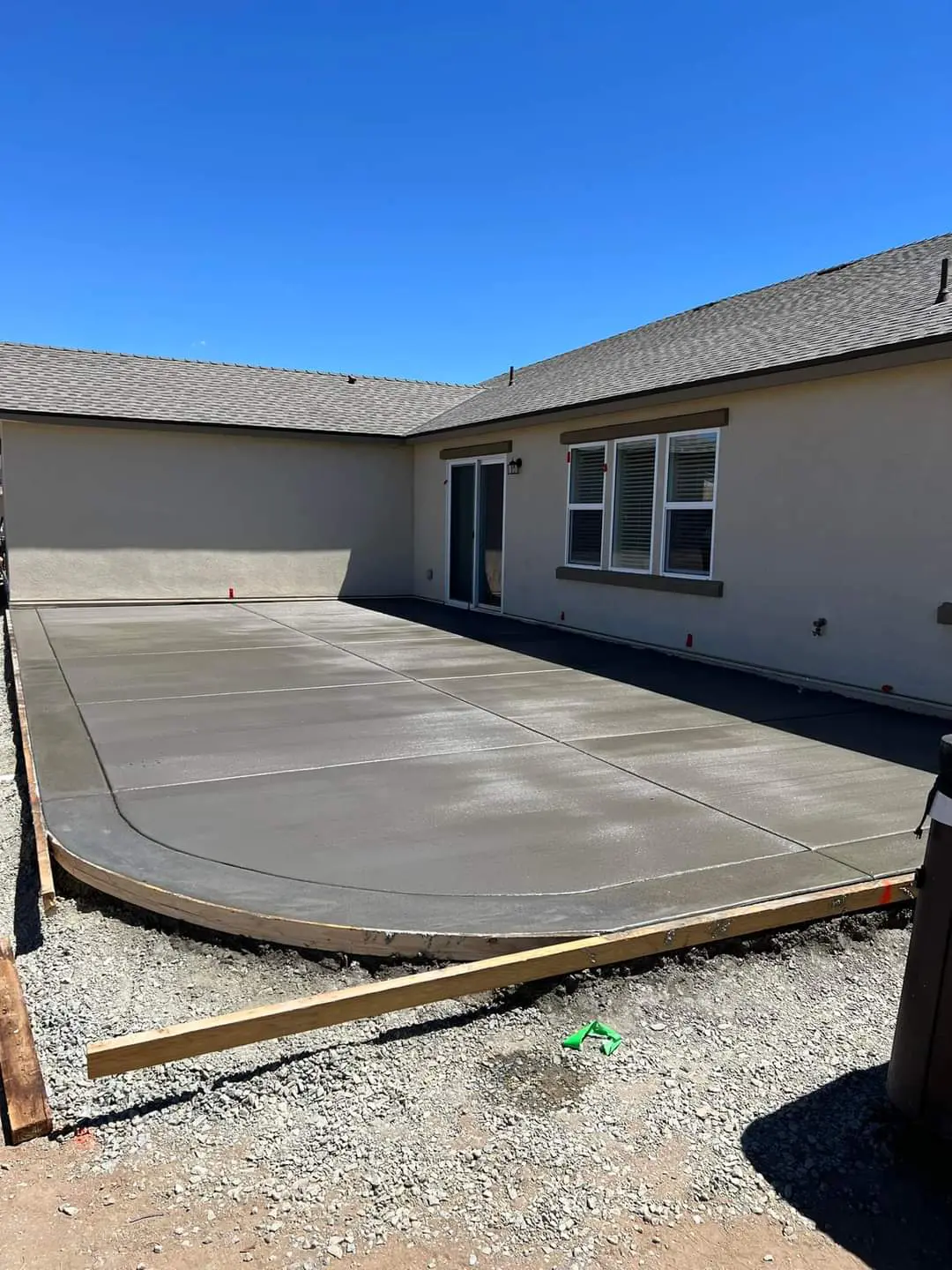 image of custom patio concrete