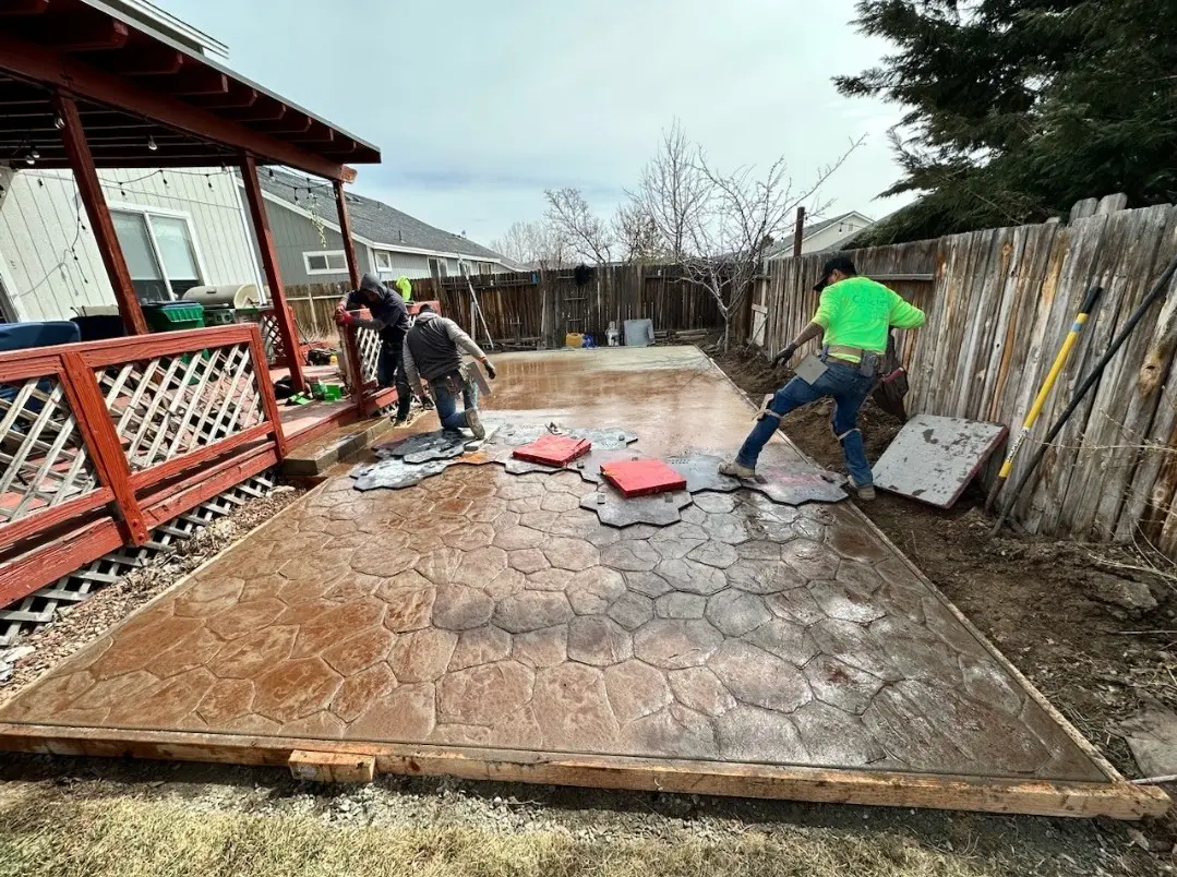 image of custom patio