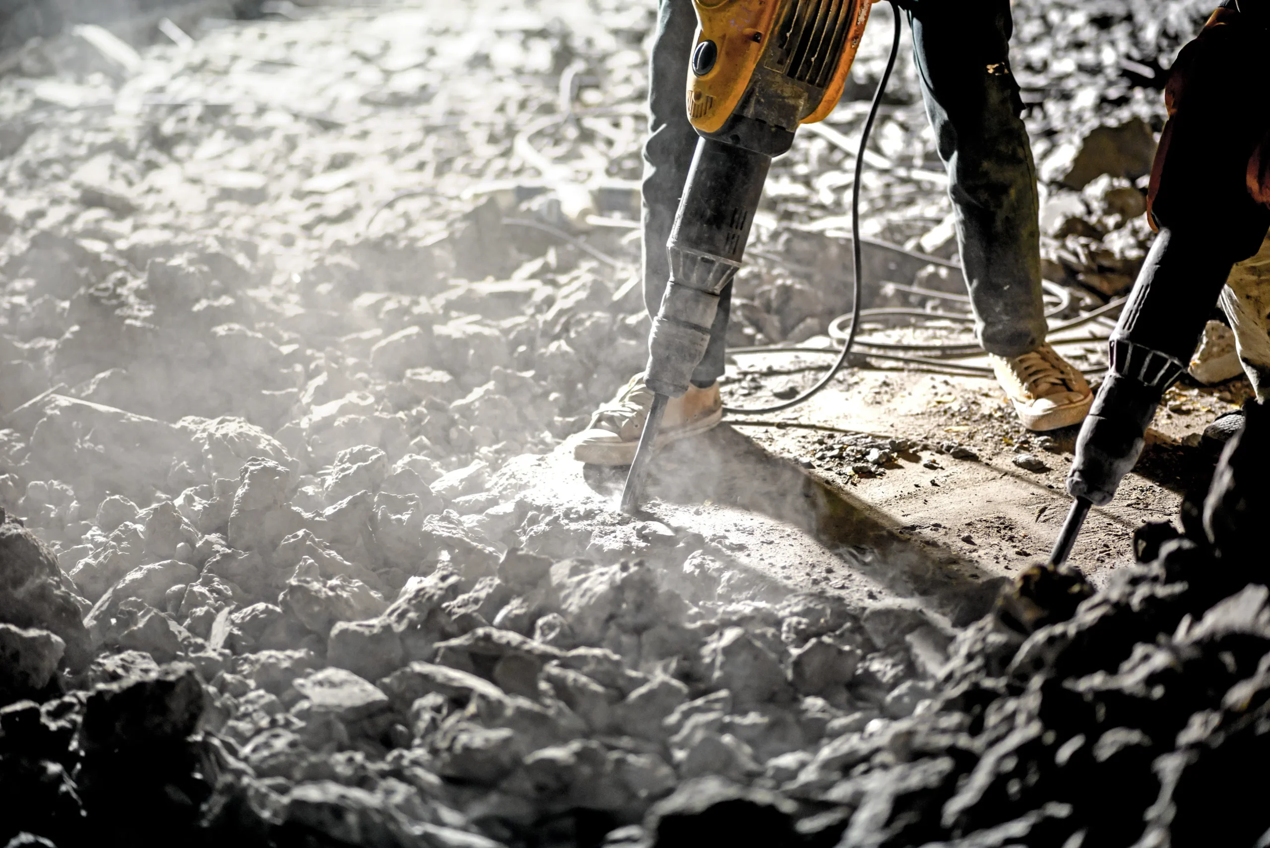 image of concrete removal