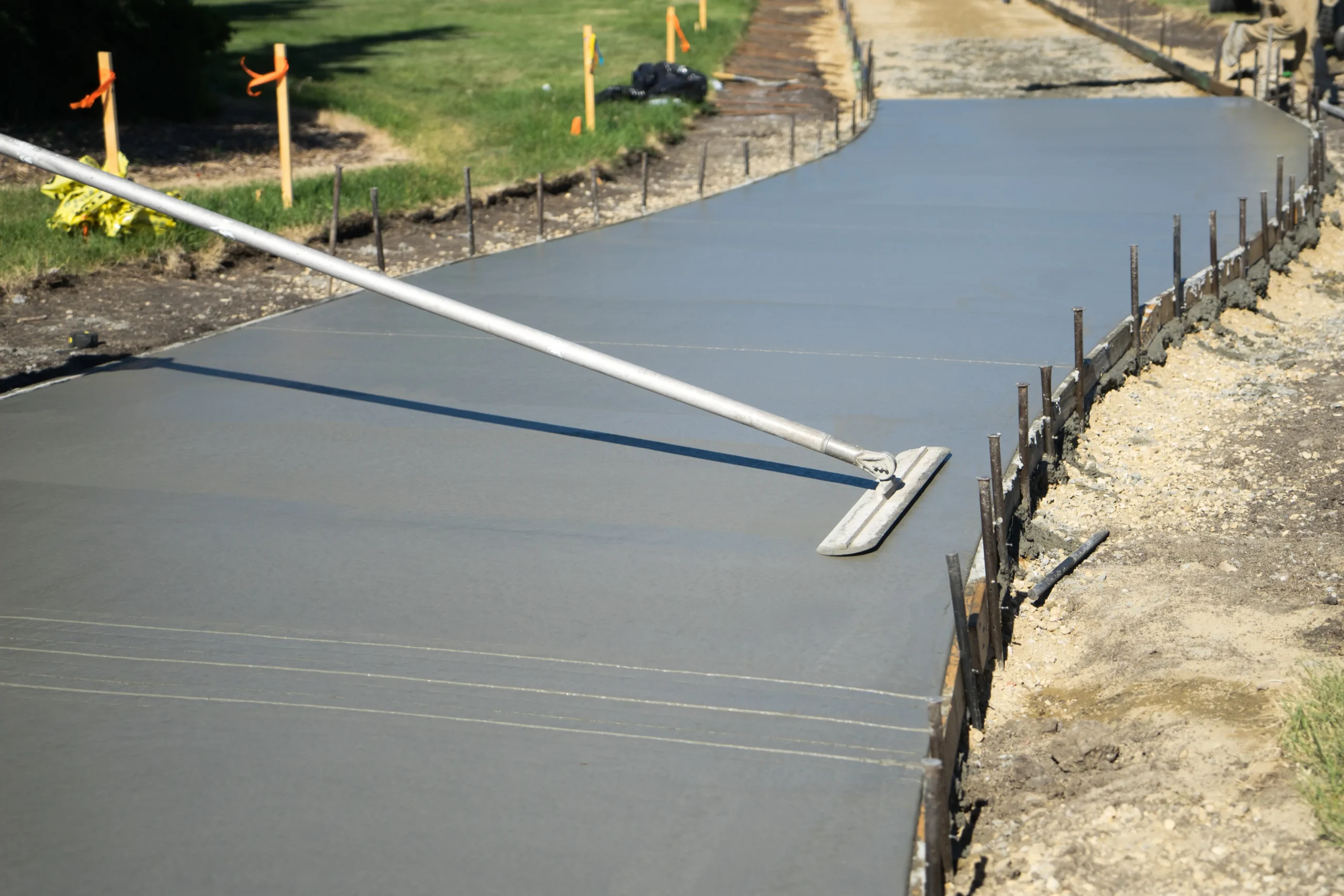 image of concrete walkway