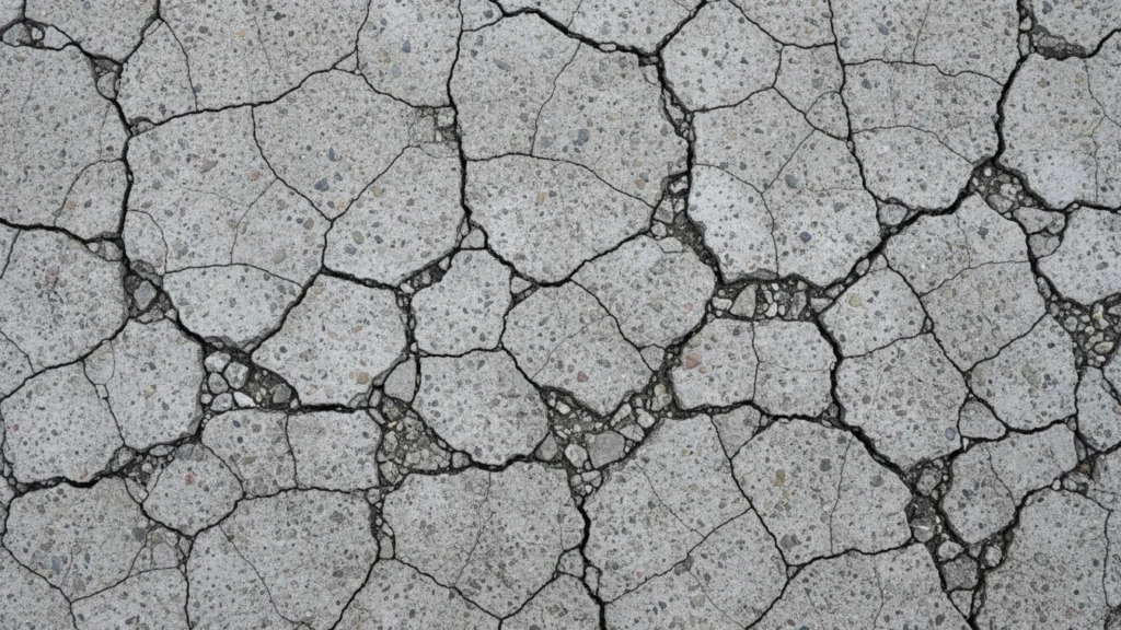 Image of damaged concrete