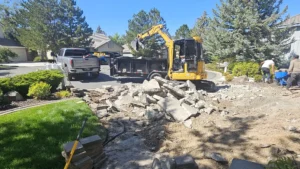 concrete removal project