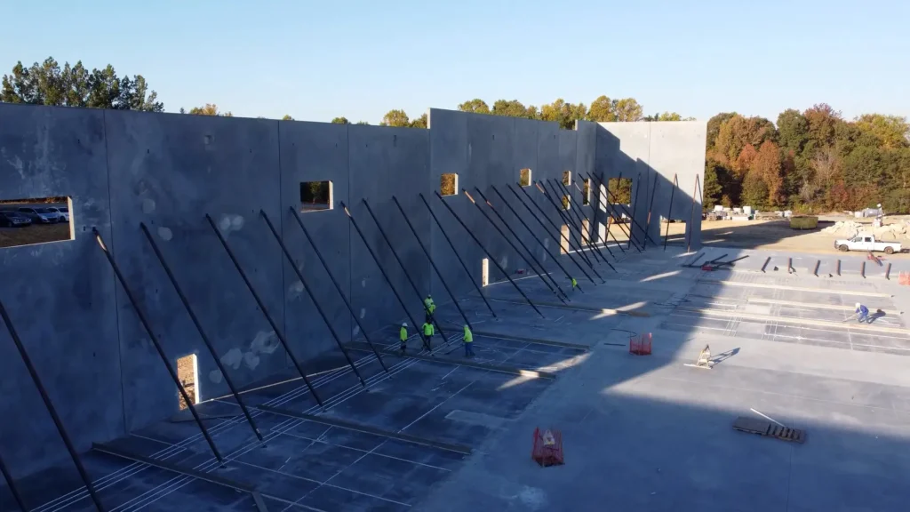 Image of commercial warehouse construction