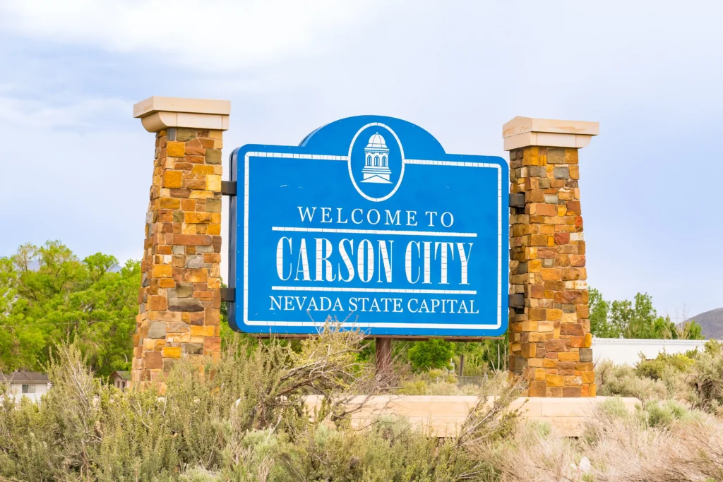 Image of Carson City welcome sign