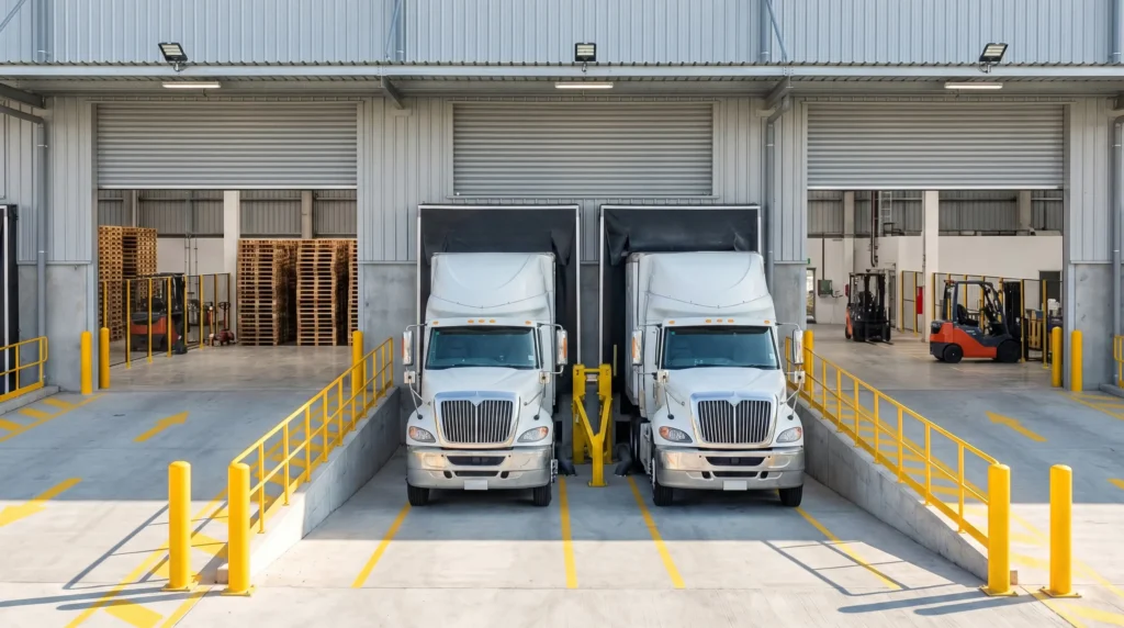 Image of commercial warehouse loading dock